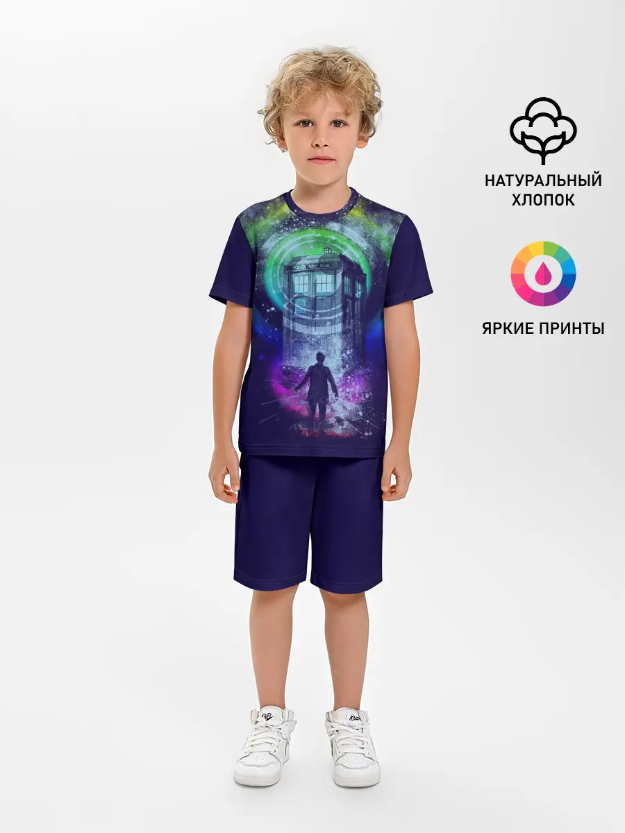 Детская пижама с шортами / Доктор Кто