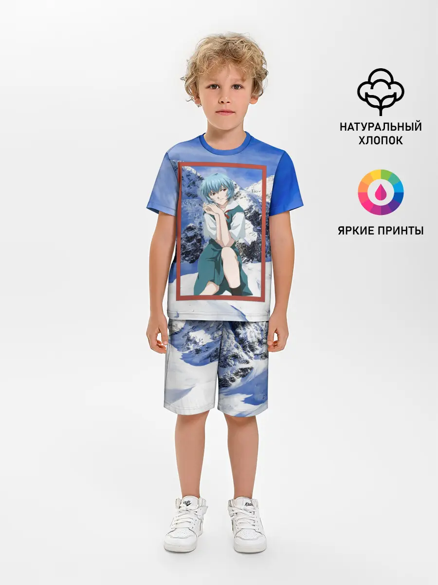 Детская пижама с шортами / Рей Аянами