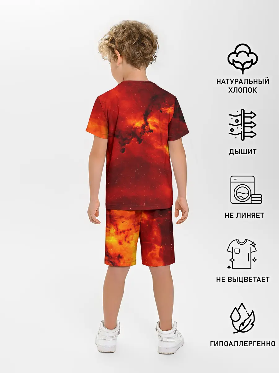 Детская пижама с шортами / COSMO ORKO | ВОЛШЕБНИК ОРКО