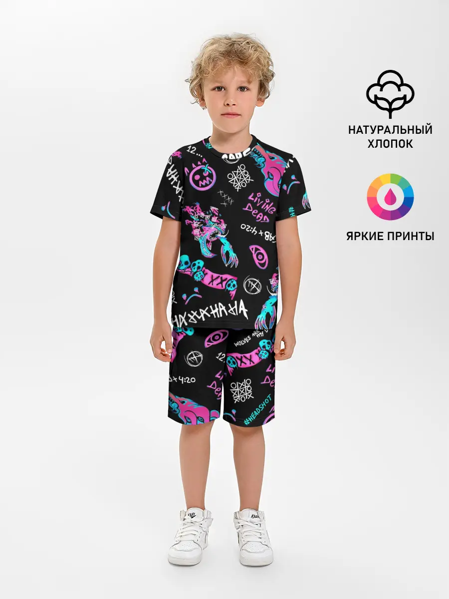 Детская пижама с шортами / CS GO