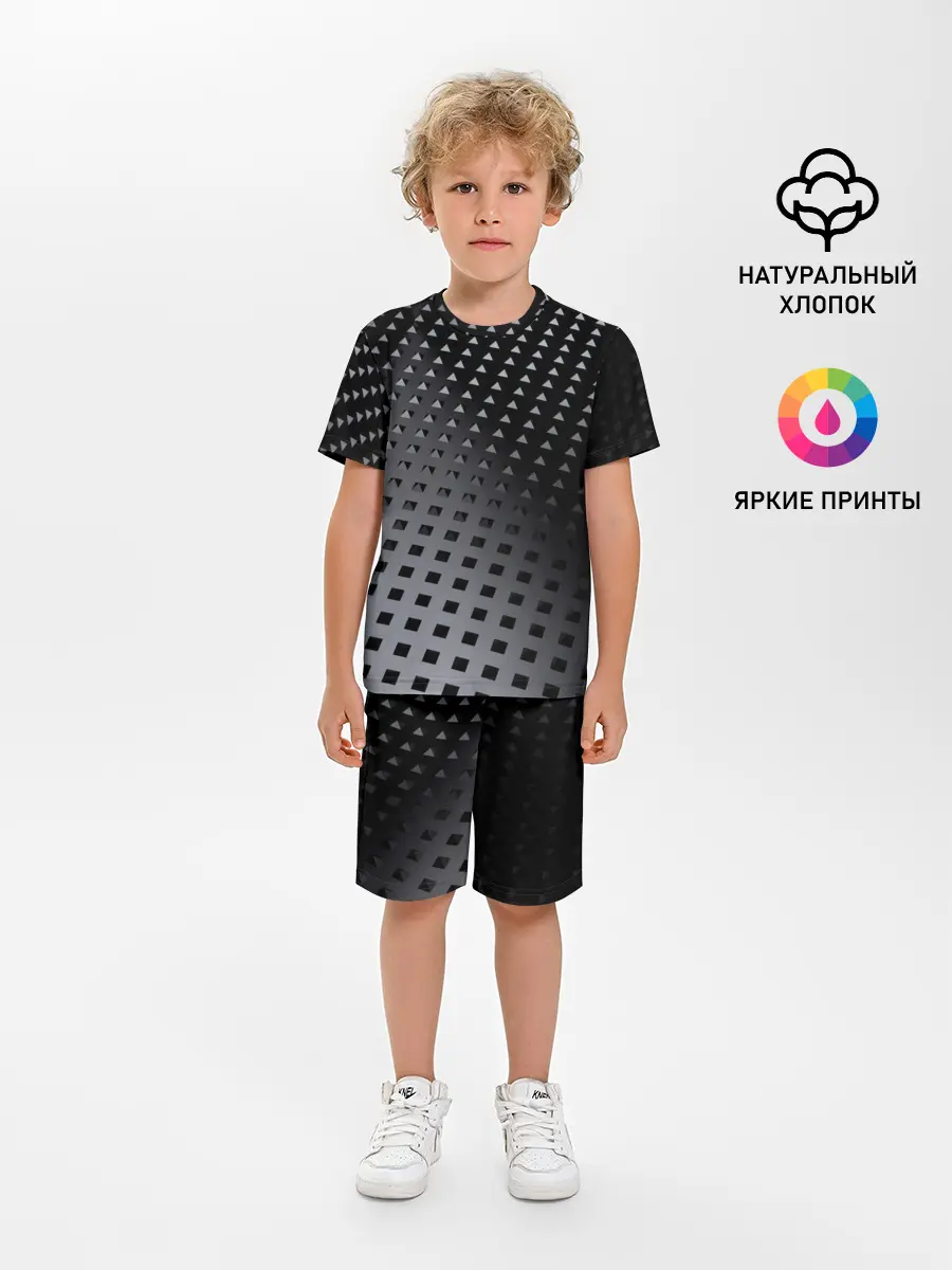 Детская пижама с шортами / Текстура.