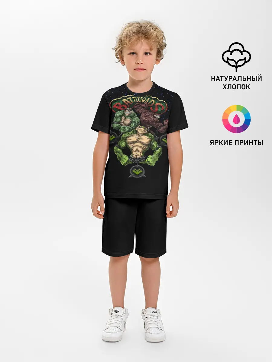 Детская пижама с шортами / Battletoads