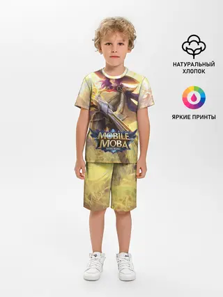 Детская пижама с шортами / Mobile legends