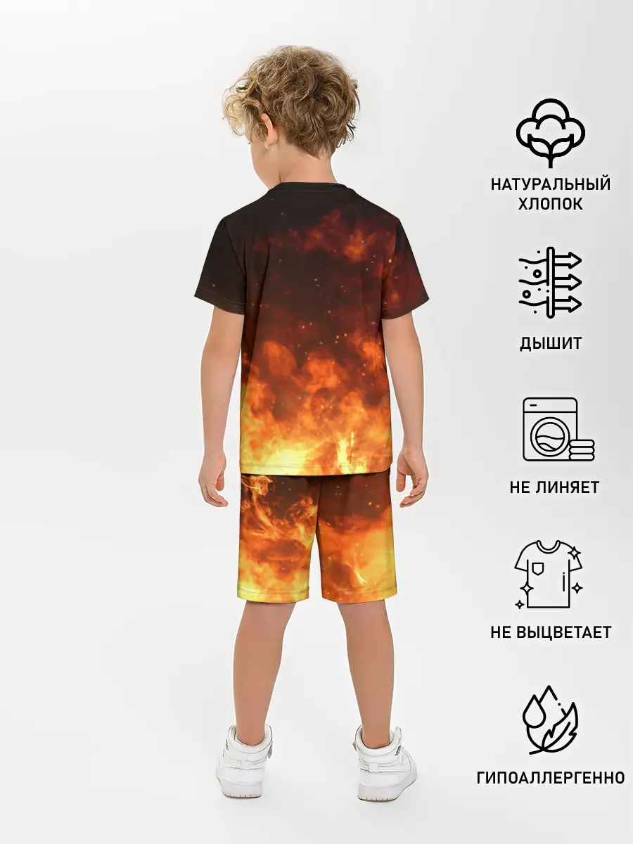 Детская пижама с шортами / БОЛЬ ВРЕМЕННА | ТРИУМФ ВЕЧЕН