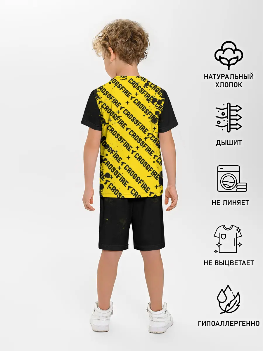Детская пижама с шортами / Cross fire