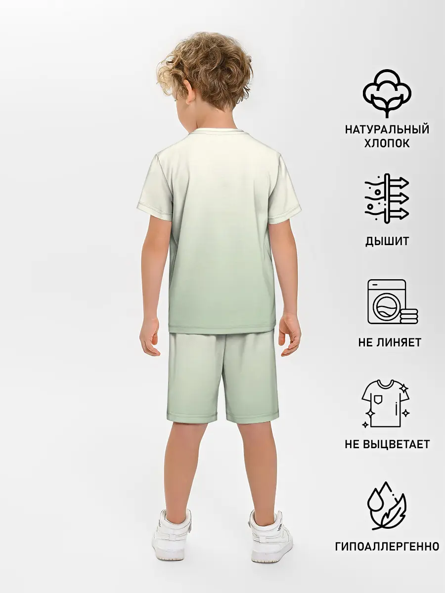 Детская пижама с шортами / девушка кимоно зима Япония кот