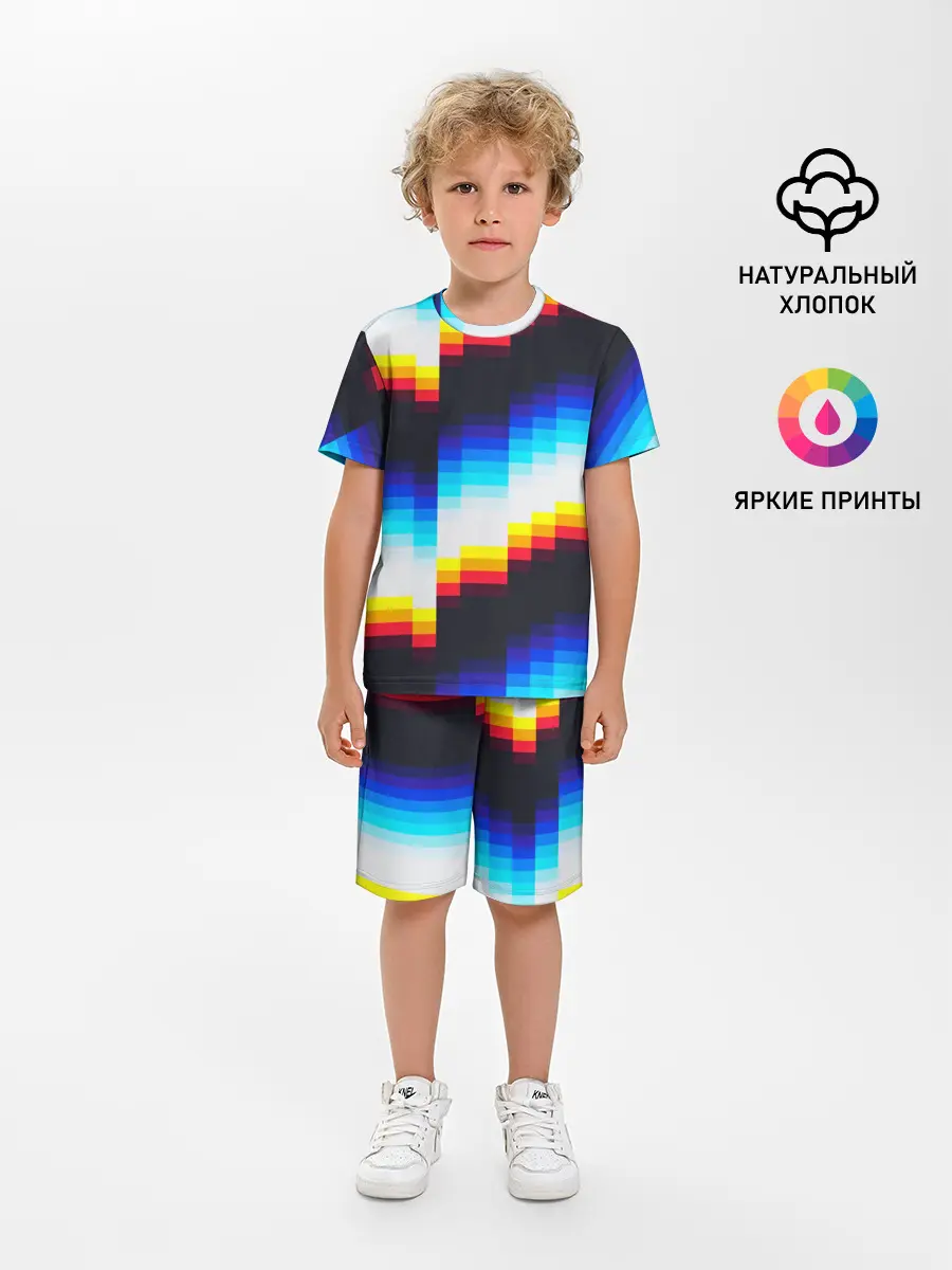 Детская пижама с шортами / pantone