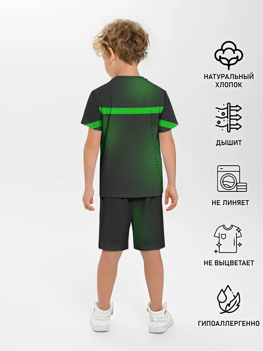 Детская пижама с шортами / Пограничные Войска
