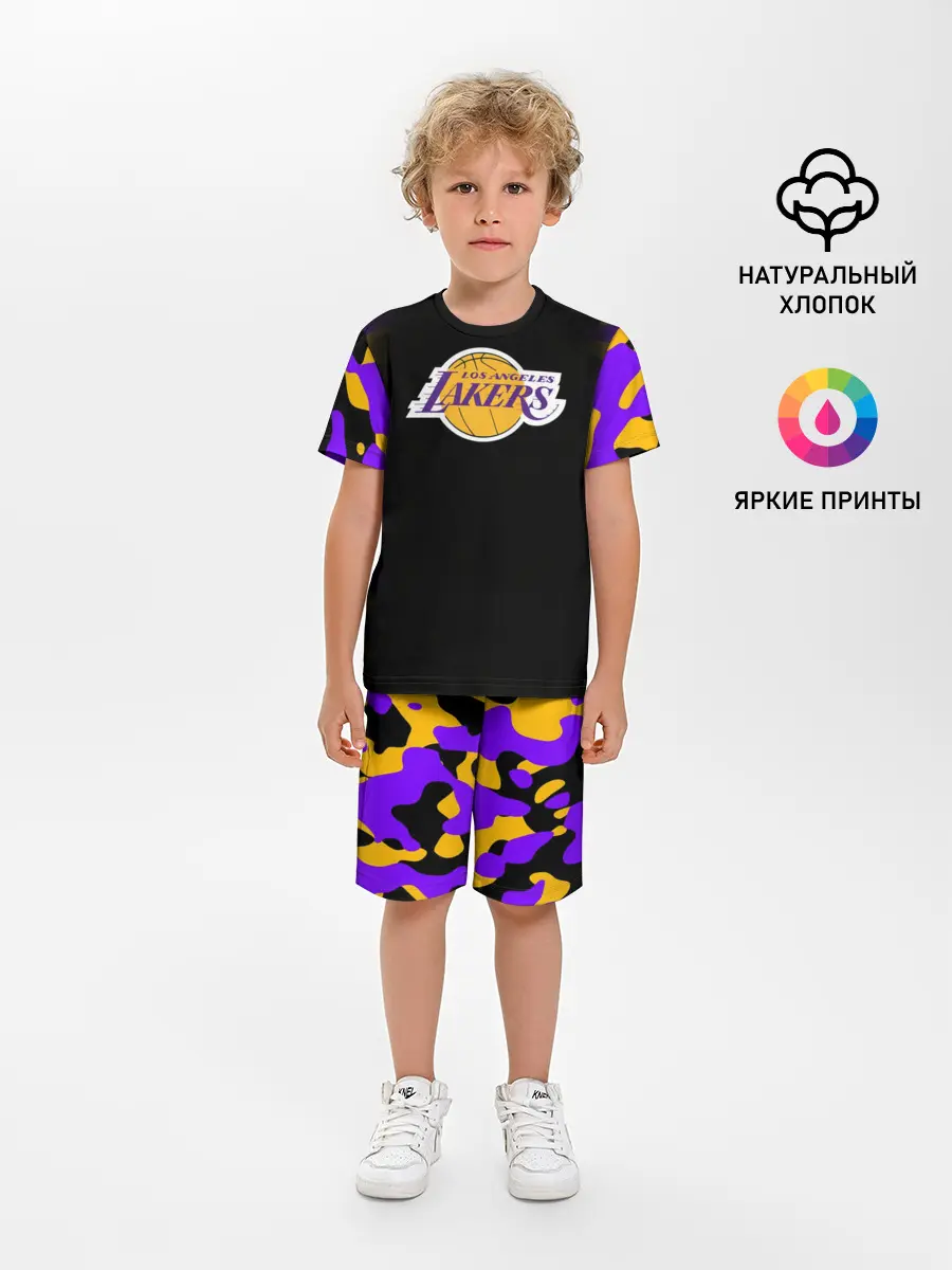 Детская пижама с шортами / LA LAKERS