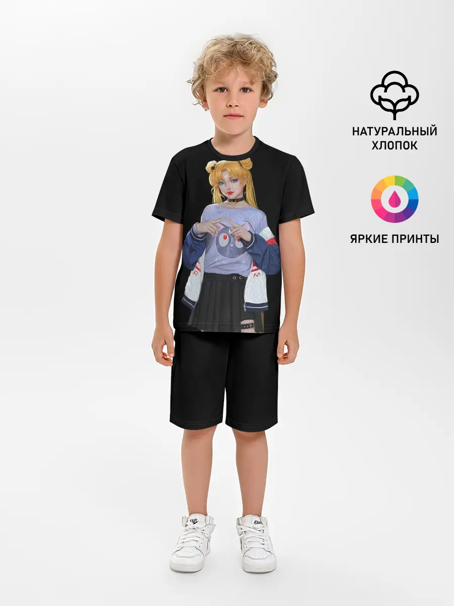 Детская пижама с шортами / СЕЙЛОР МУН