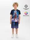 Детская пижама с шортами / Goku on a planet