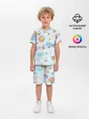 Детская пижама с шортами / Детские рисунки