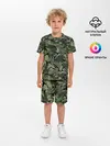 Детская пижама с шортами / Камуфляж