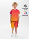 Детская пижама с шортами / Градиент