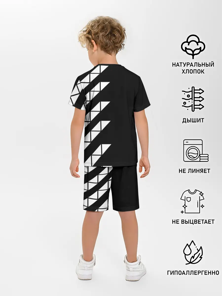 Детская пижама с шортами / AVICII ГЕОМЕТРИЯ