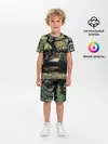 Детская пижама с шортами / НОЧЬ В ЛЕСУ