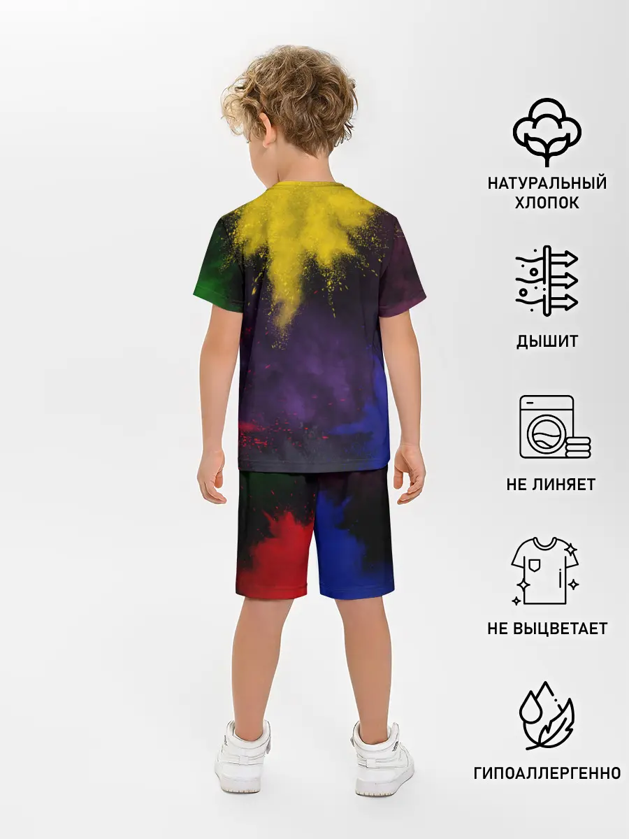 Детская пижама с шортами / AMONG US.