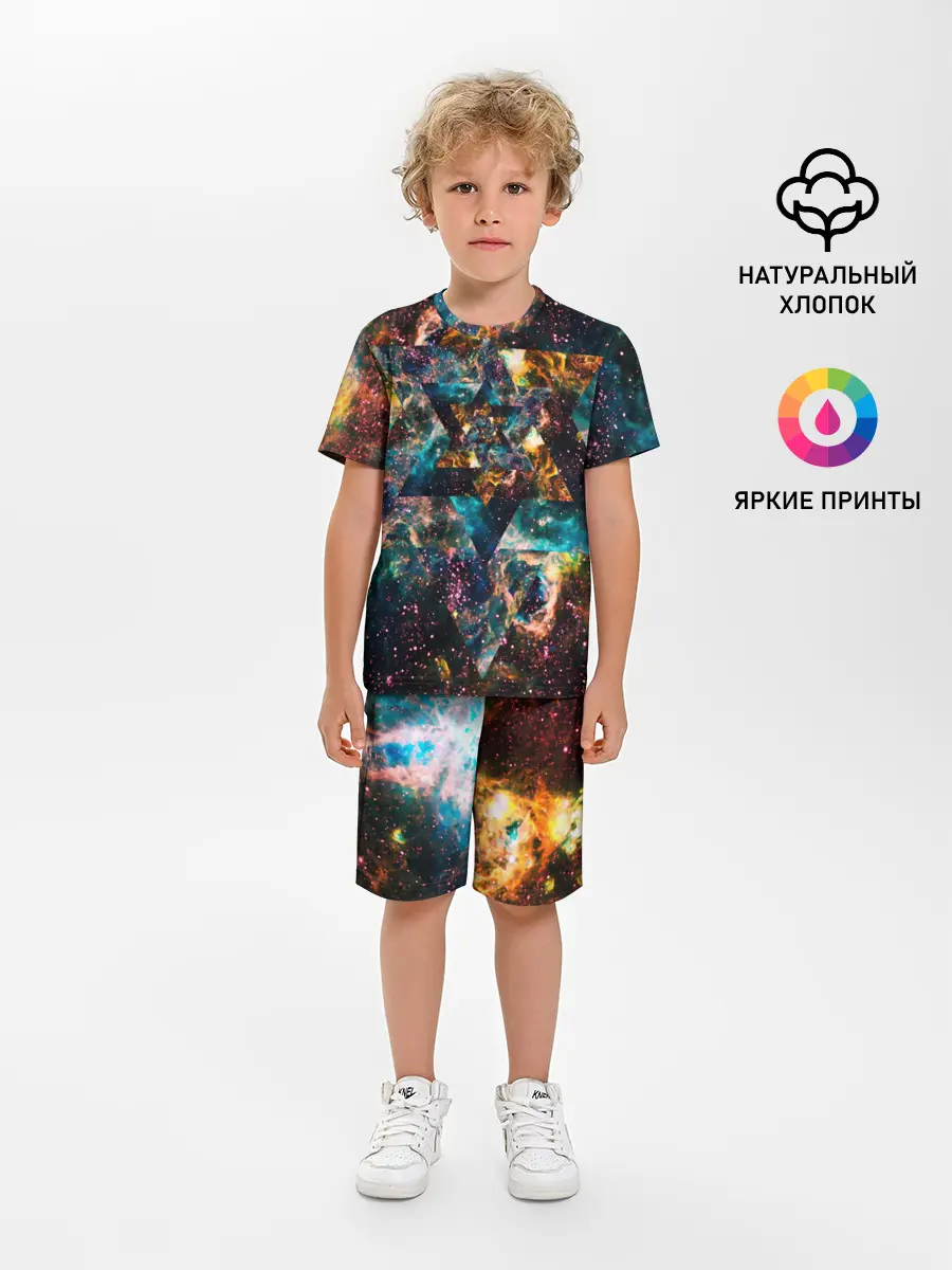 Детская пижама с шортами / КОСОМС