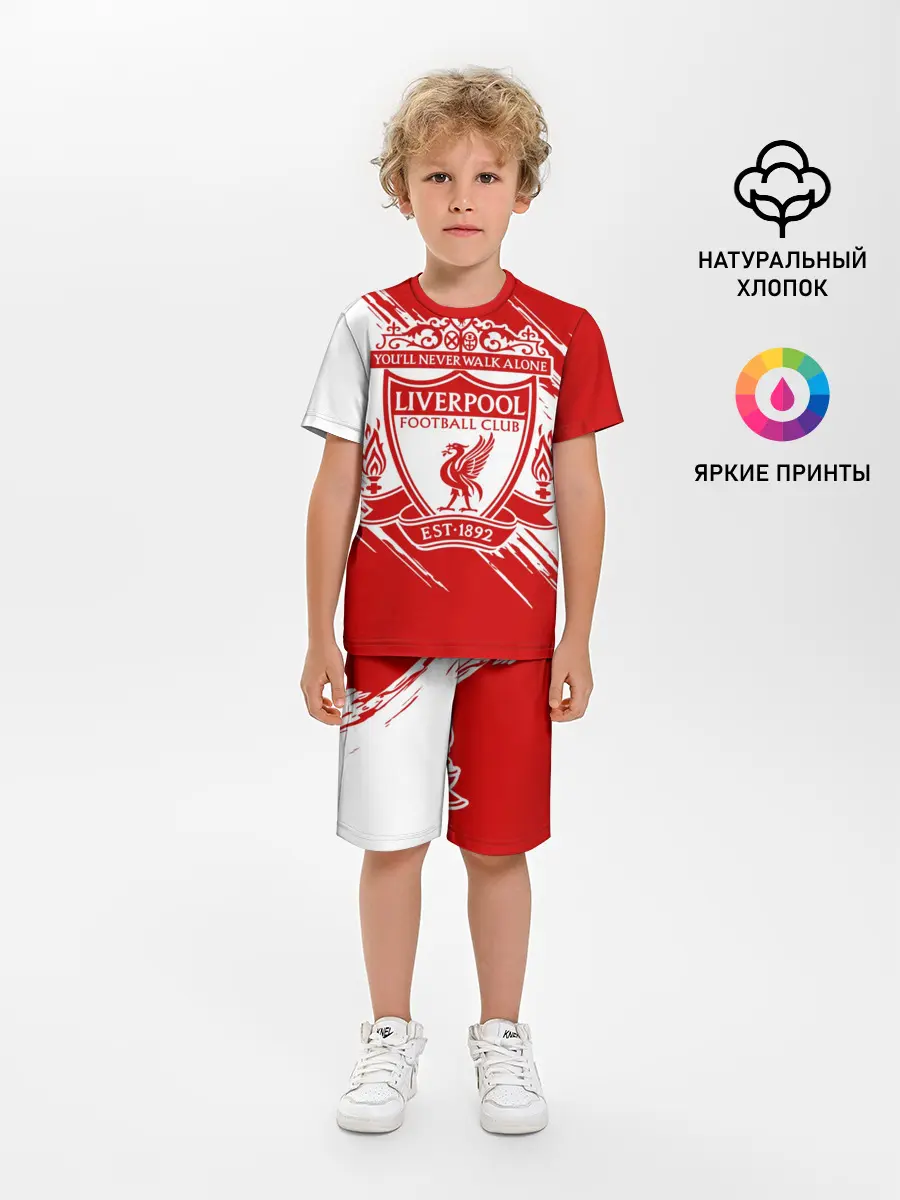 Детская пижама с шортами / Ливерпуль