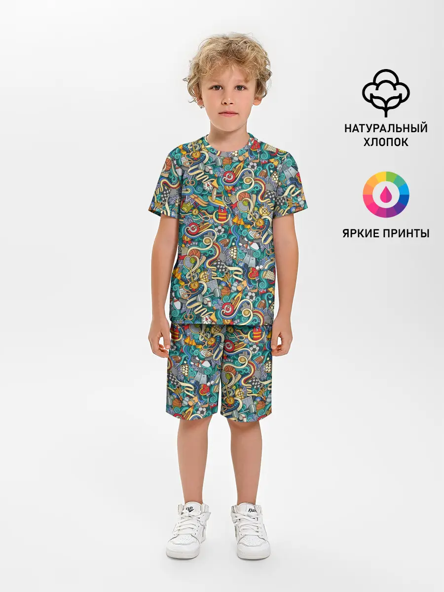 Детская пижама с шортами / Sport