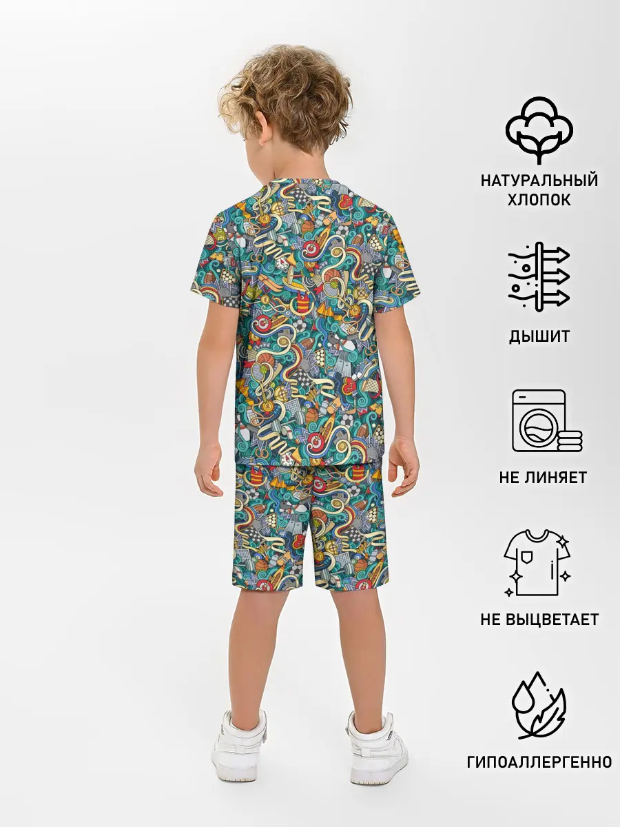 Детская пижама с шортами / Sport