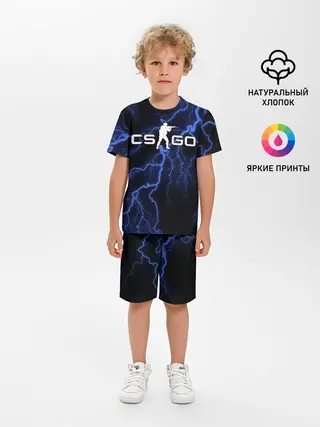 Детская пижама с шортами / COUNTER STRIKE