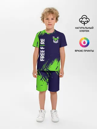 Детская пижама с шортами / FREE FIRE / ФРИ ФАЕР