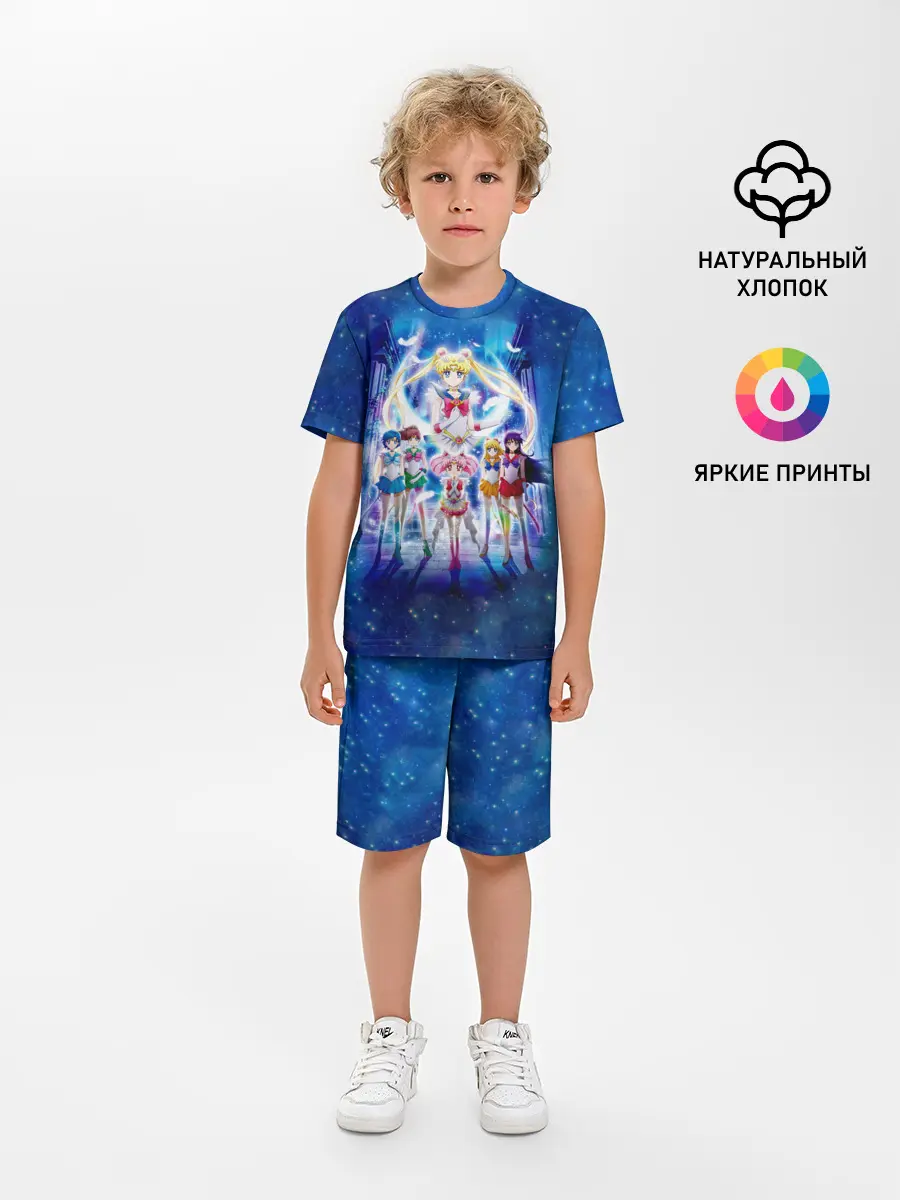 Детская пижама с шортами / Вечная Сейлор Мун Netflix 2021