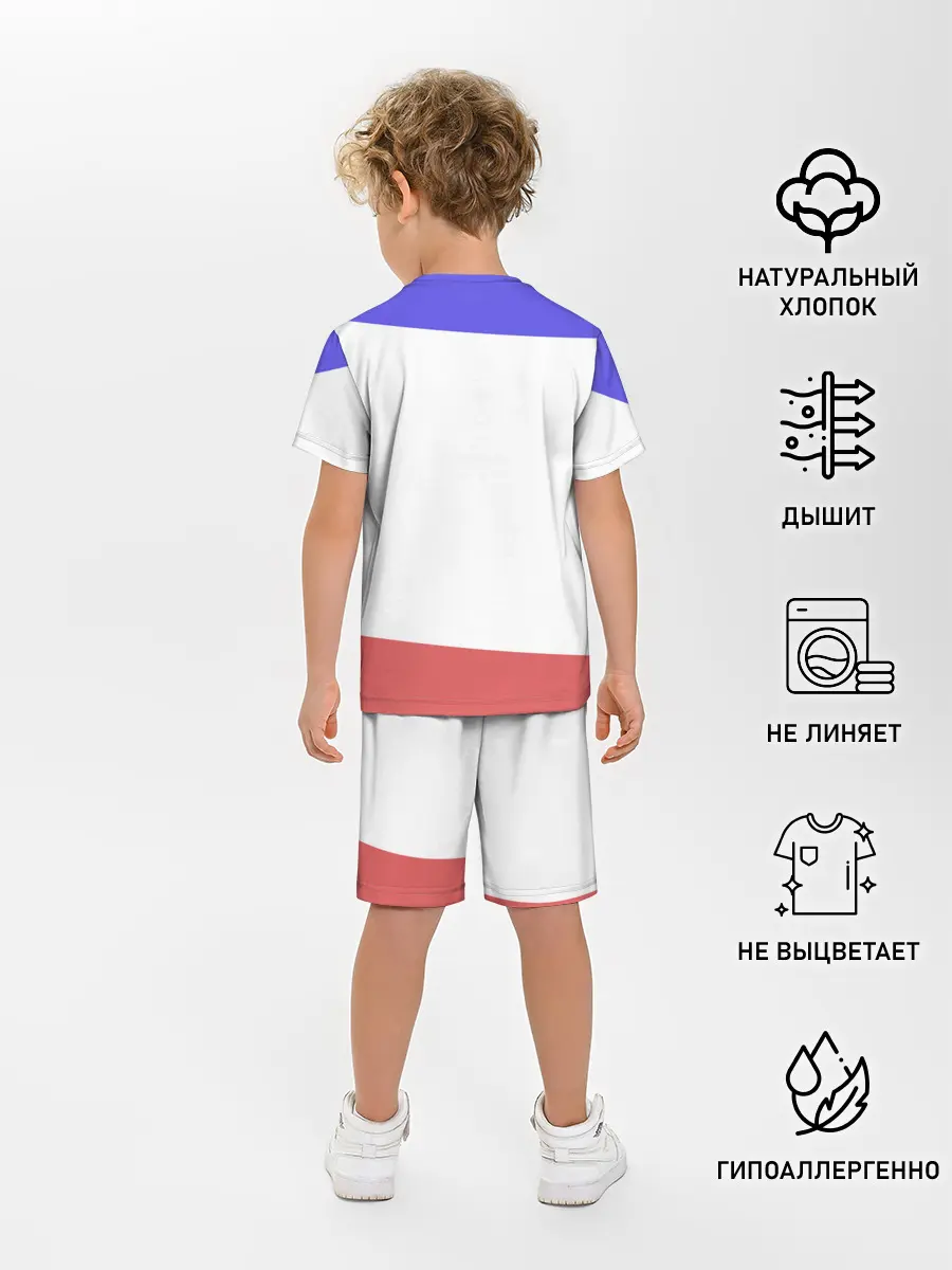 Детская пижама с шортами / CountryHumans - Россия