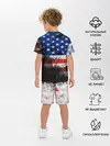 Детская пижама с шортами / США
