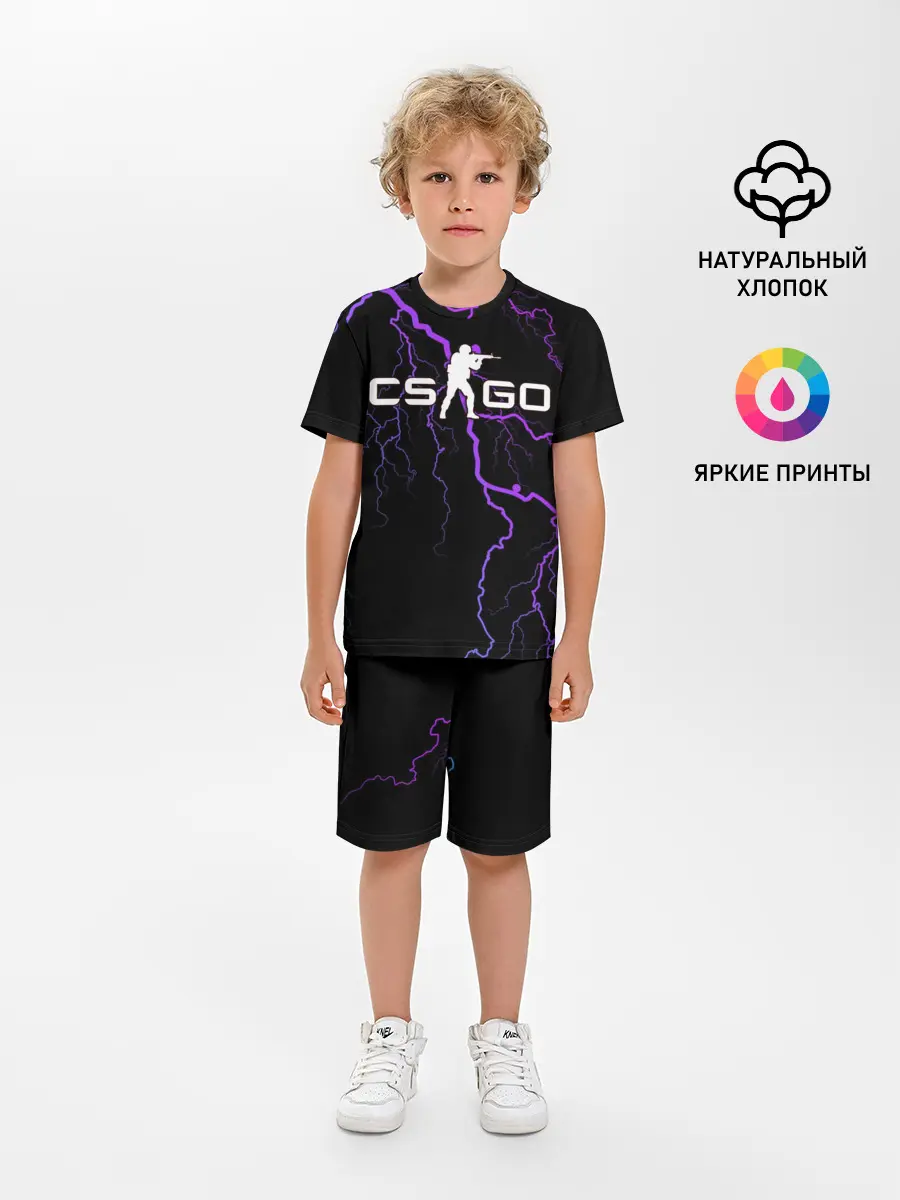 Детская пижама с шортами / COUNTER STRIKE