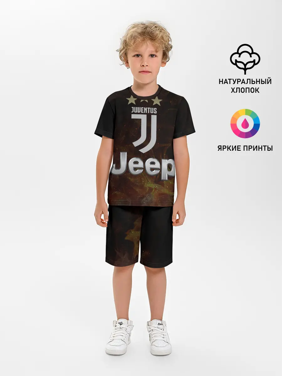 Детская пижама с шортами / Ювентус