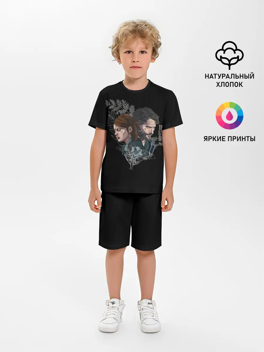 Детская пижама с шортами / Вместе навсегда