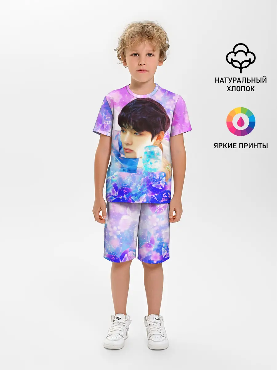 Детская пижама с шортами / БТС 2020 Season Greeting Ви V