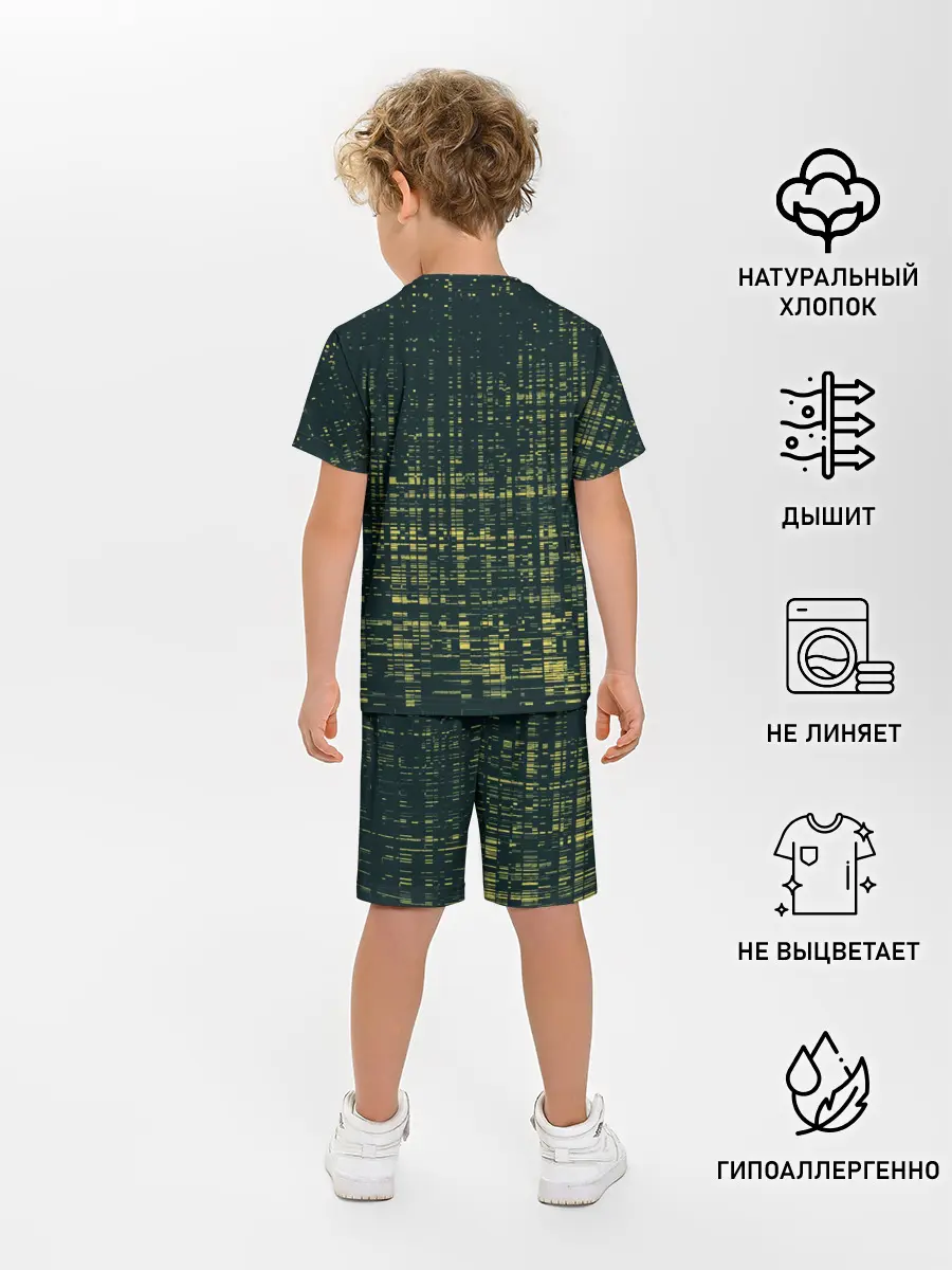 Детская пижама с шортами / Cyberpunk 2077 | Джонни