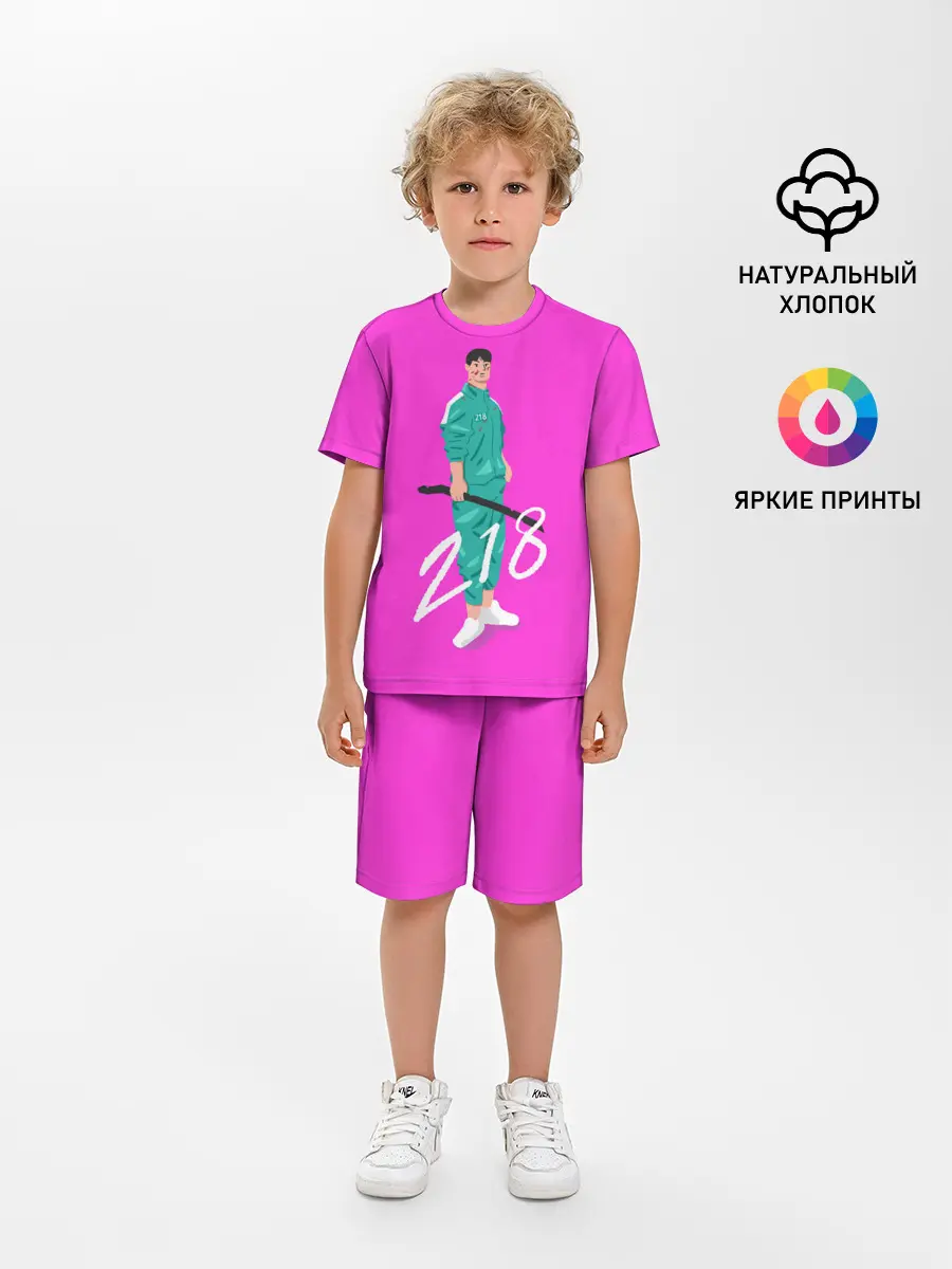 Детская пижама с шортами / Опасный 218