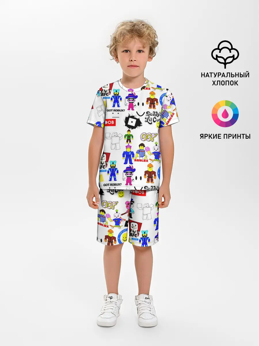 Детская пижама с шортами / ROBLOX