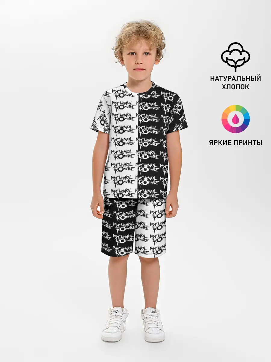 Детская пижама с шортами / My Chemical Romance