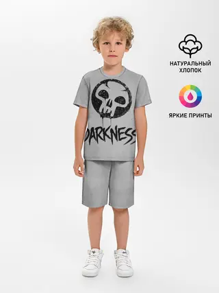 Детская пижама с шортами / Emblems Darkness