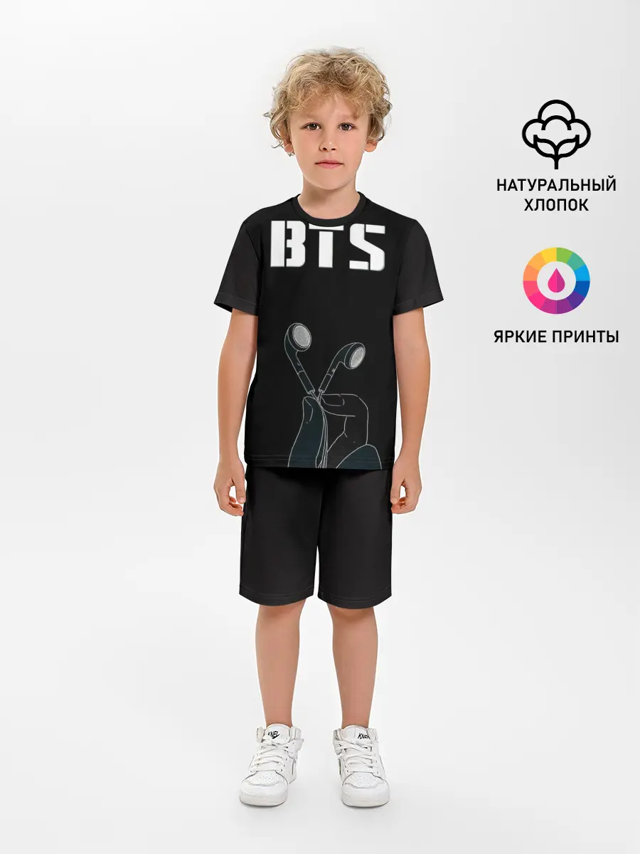 Детская пижама с шортами / BTS