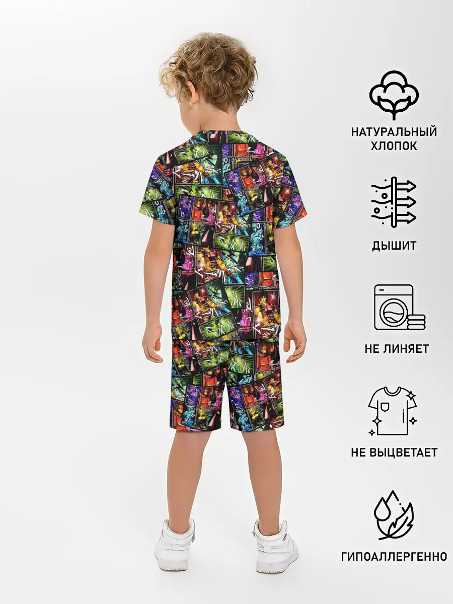 Детская пижама с шортами / JoJo Bizarre Adventure