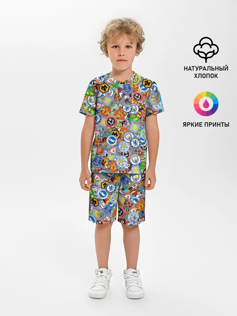 Детская пижама с шортами / Английская Премьер Лига