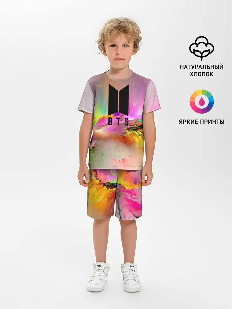 Детская пижама с шортами / BTS