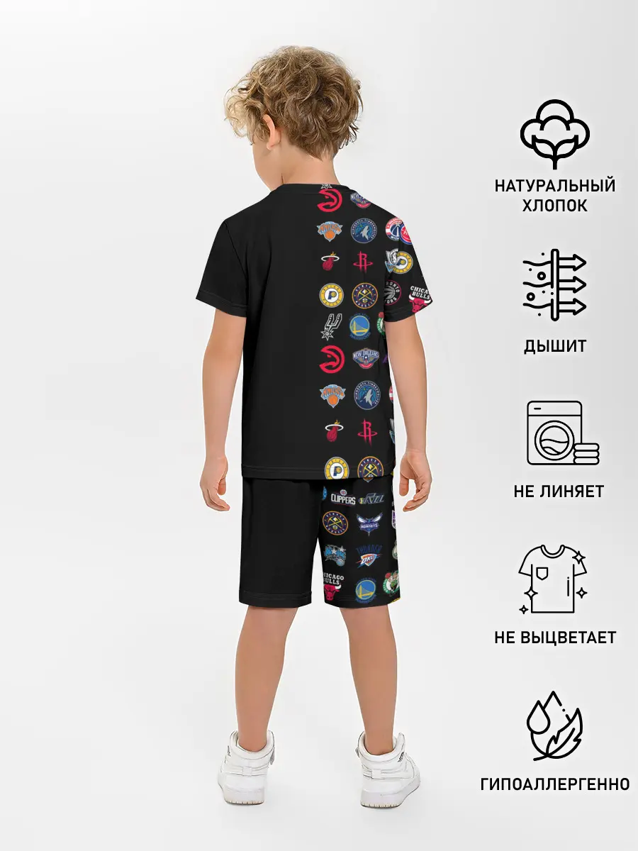 Детская пижама с шортами / NBA