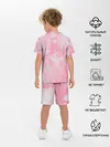 Детская пижама с шортами / Розовая Богемия
