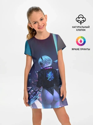 Детское платье / Nier X Cyberpunk