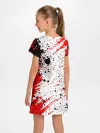 Детское платье / БЕРСЕРК краска брызги