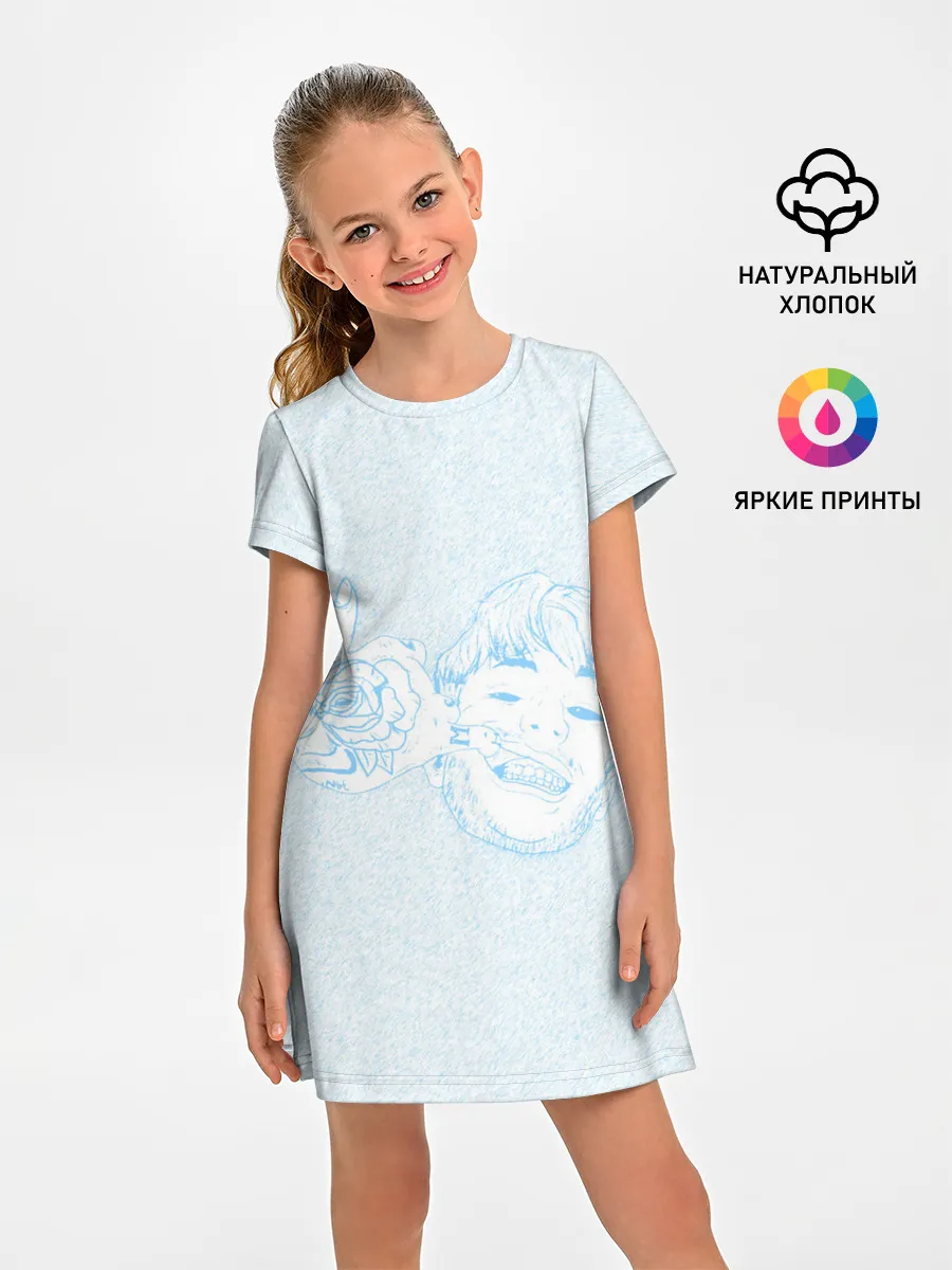 Детское платье / Blue Lil Peep