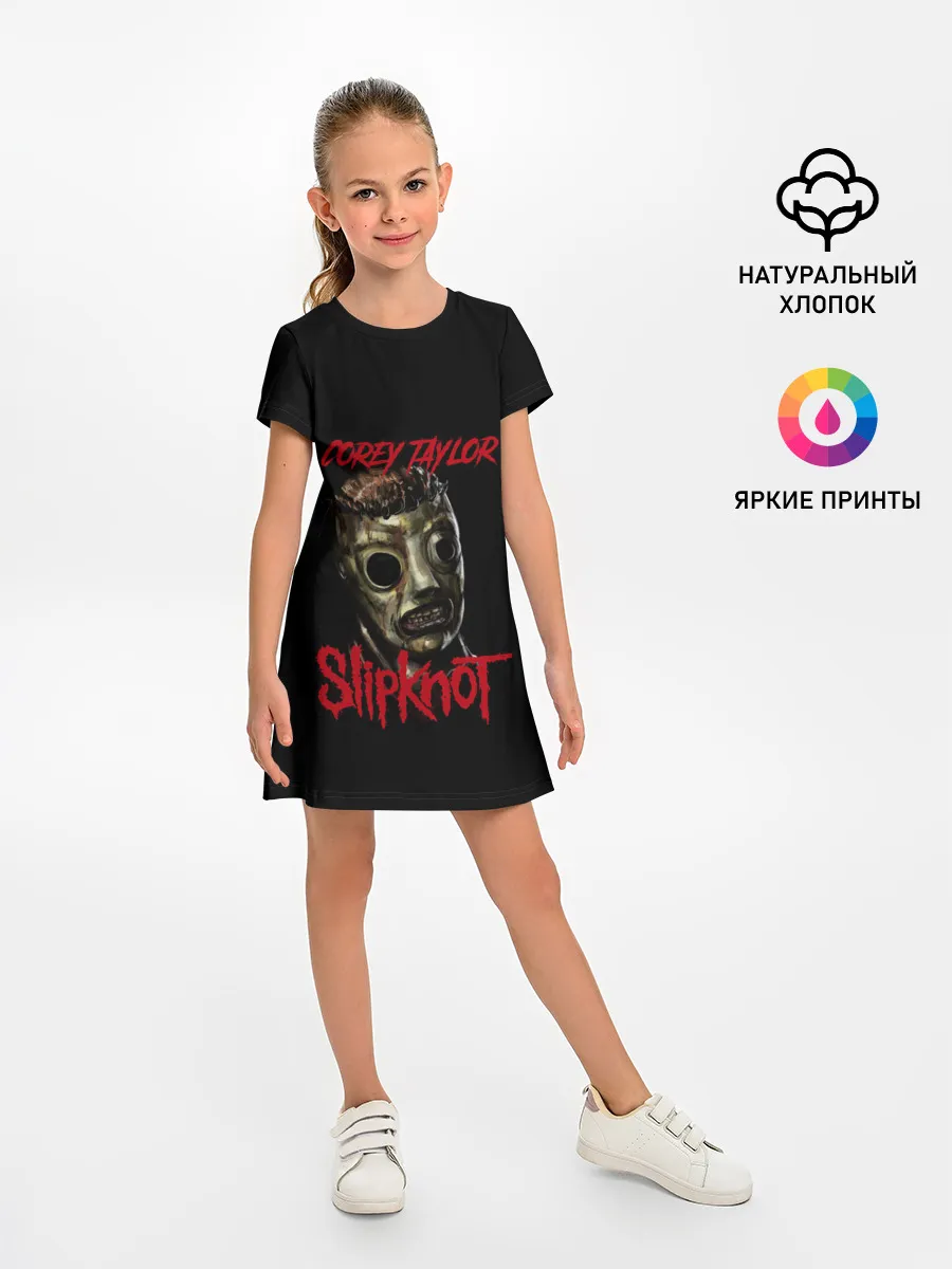 Детское платье / COREY TAYLOR | SLIPKNOT | СЛИПКНОТ