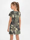 Детское платье / Камуфляжный рисунок из черепов